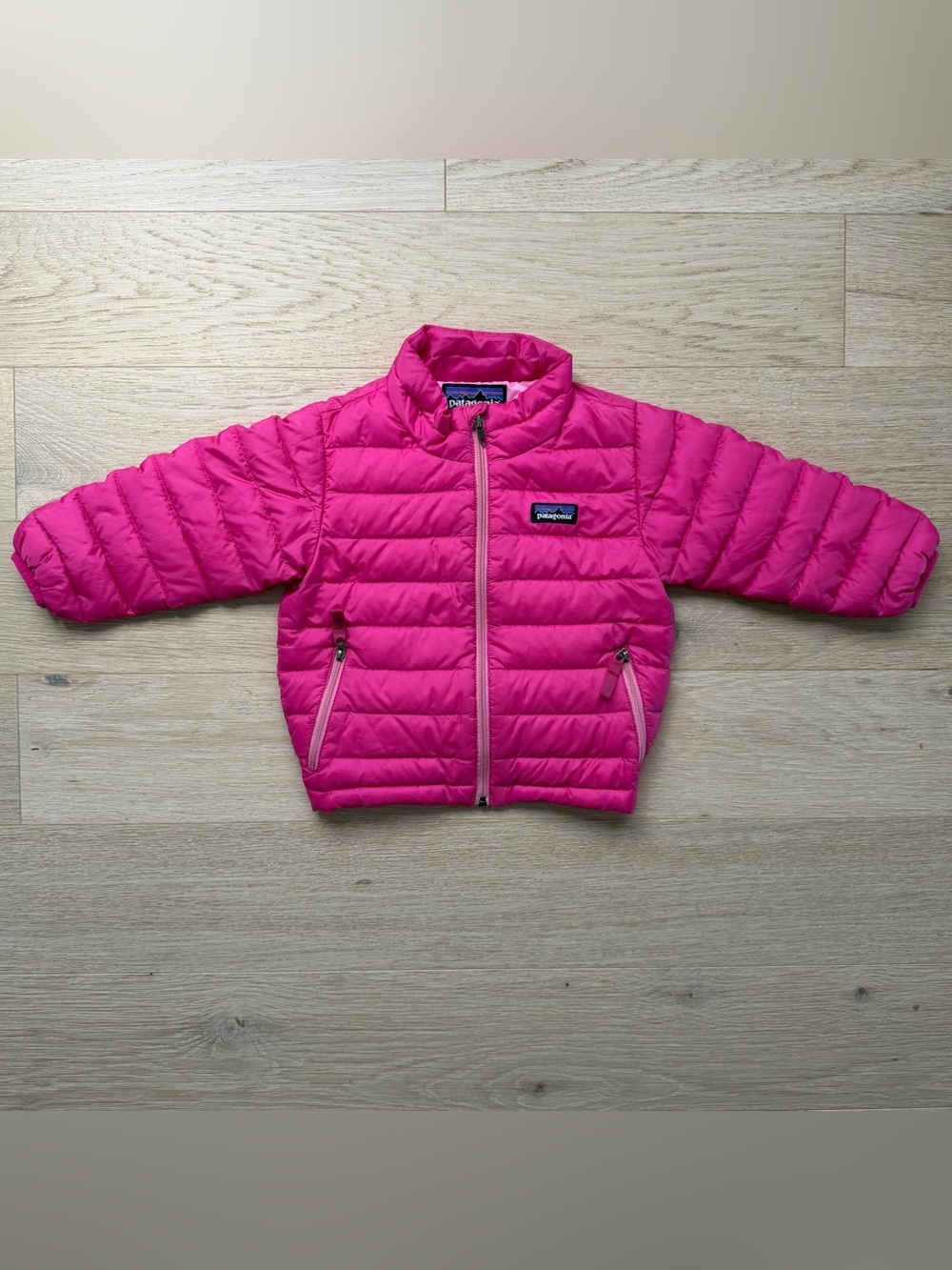 Patagonia Baby Down Sweater Jacket Pink Puffer 18M